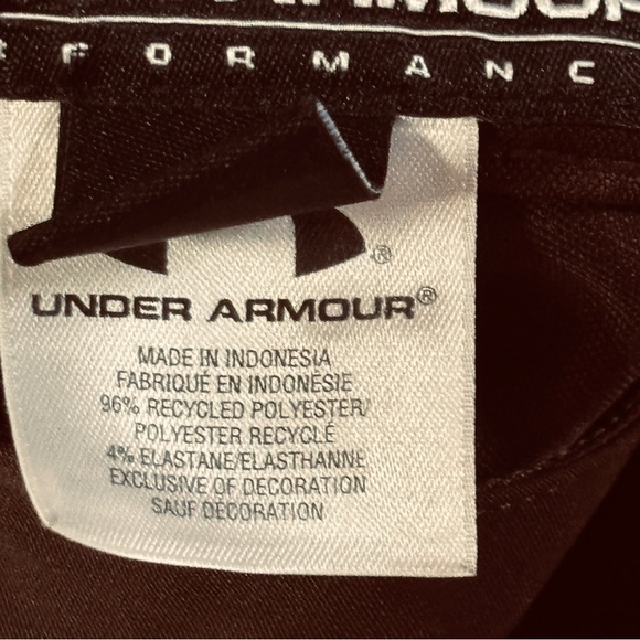 Under Armour Bermuda Golf Shorts Brown Sz 12 Women’s Summer Cropped Athletic - Picture 5 of 9